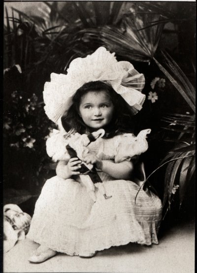 Portrait of Grand Duchess Olga Nikolaevna Romanova of Russia (1897-1918) by French Photographer